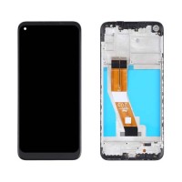 LCD Screen + Touch Screen Digitizer Samsung Galaxy M11 M115 with Frame Black