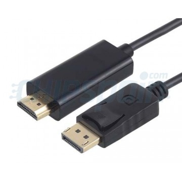 DisplayPort Male to HDMI Male Adapter Cable 1.8m