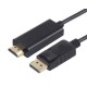 Cable Adaptador DisplayPort Macho a HDMI Macho 1.8m
