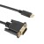 Cabo VGA Macho para USB tipo C Macho 1080P 1.8m