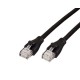 Cable Red Ethernet LAN Conector RJ45 2m Negro