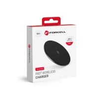 Forcell Wireless Fast Charging Base For Mobile Phone Black 15W