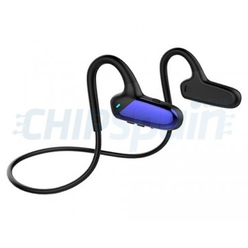 Auriculares Inalámbricos Deportivos Bluetooth F808 Azul