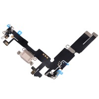 Flex Cable Audio Charging & Microphone Connector iPhone 14 Plus A2886 White