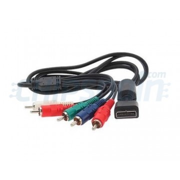 Cable Componentes-AV Generico PS2/PS3