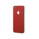 Protective Skin iPhone 4/4s -Red