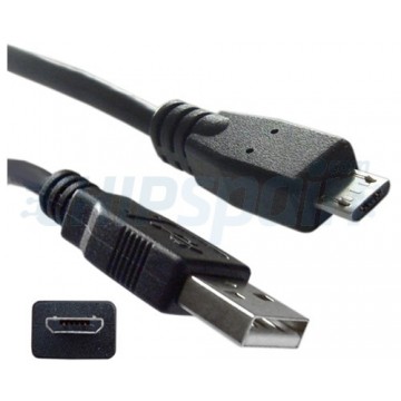 Cable Carga y Datos USB a Micro USB 1m