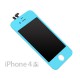 Pantalla iPhone 4S Completa Azul Claro