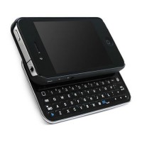 Bluetooth Keyboard + Case iPhone 4/4S -Black
