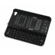 Bluetooth Keyboard + Case iPhone 4/4S -Black