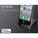 Base de Carga KiDiGi iPhone 4/4S - Negro