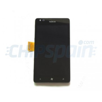 Pantalla Completa Nokia Lumia 900 - Negra