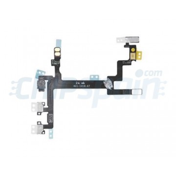 Cable Flexible Encendido/Apagado/Volumen/Mute iPhone 5