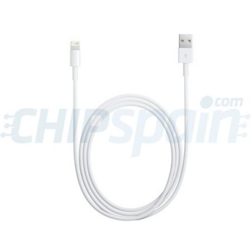 Cable USB a Lightning 1m -Blanco