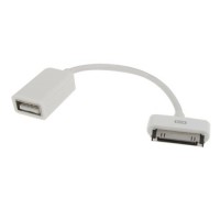Cable USB OTG Samsung Galaxy Tab -Blanco