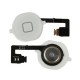 Botón Home + Cable Flexible iPhone 4S -Branco