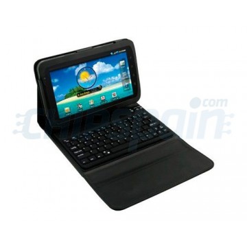 Suporte e tampa do teclado Bluetooth Galaxy Tab -Preto