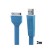 Cabo Noodle USB a 30 PIN iPhone/iPad/iPod 3m -Azul