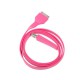 Cable Noodle USB to 30 PIN iPhone/iPad/iPod 1m -Pink