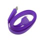 Cabo Noodle USB a 30 PIN iPhone/iPad/iPod 1m -Purpura