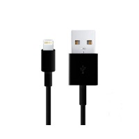 Cable USB a Lightning 2m -Negro
