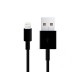 Cabo USB a Lightning 2m -Negro