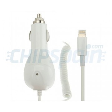 Car Charger to Lightning -White
