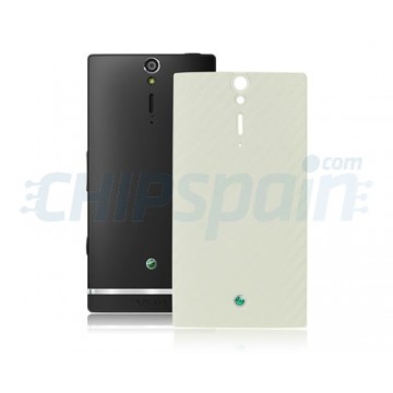 Back Cover Sony Xperia Battery S/Arc HD Carbon White