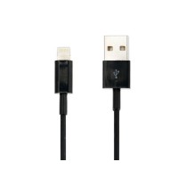 Cable USB a Lightning 1m -Negro