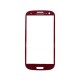Cristal Exterior Samsung Galaxy SIII -Rojo