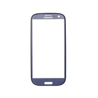 External Glass Samsung Galaxy SIII -Blue