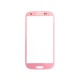 Exterior Glass Samsung Galaxy SIII -Pink