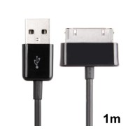 Cable USB Samsung Galaxy Tab (1m) -Negro