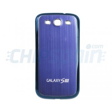 Tapa Trasera Batería Samsung Galaxy SIII -Azul/Negro