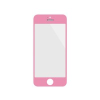 Cristal Exterior iPhone 5/5S -Rosa