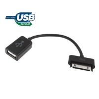 Cable USB OTG Samsung Galaxy Tab -Negro