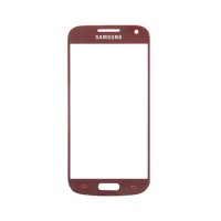 Exterior Glass Samsung Galaxy S4 Mini -Red