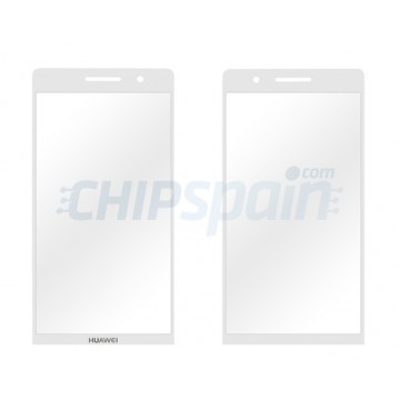 Exterior Glass Huawei Ascend P6 -White