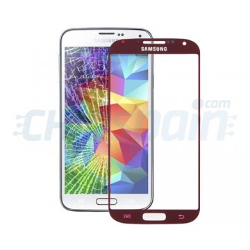 Vidro Exterior Samsung Galaxy S5 -Vermelho