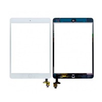 Vidro Digitalizador Táctil iPad Mini/Mini Retina con IC -Branco