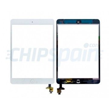 Pantalla Táctil iPad Mini / iPad Mini 2 con IC A1432 A1454 A1455 A1489 A1490 A1491 Blanco